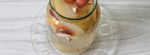 компот из груш и яблок на зиму. Шаг 8