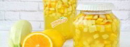 компот из кабачков. Шаг 4