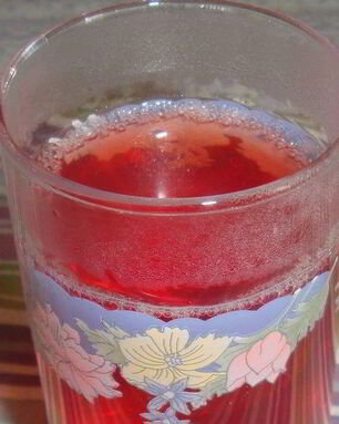 Компот из клубники и малины