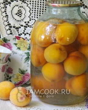 Компот из персиков на зиму