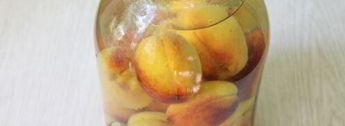 компот из персиков на зиму. Шаг 5