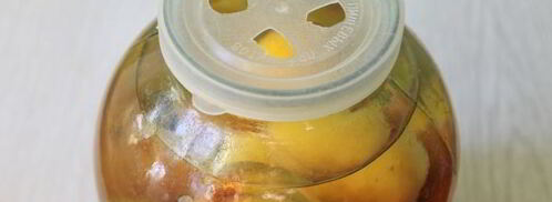 компот из персиков на зиму. Шаг 7