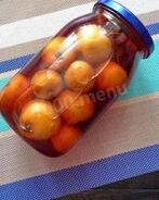 Компот из ранеток и сливы