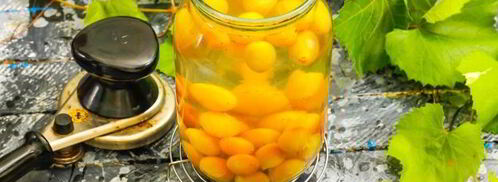 компот из винограда с косточками на зиму. Шаг 18