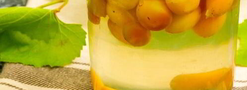 компот из винограда с косточками на зиму. Шаг 22