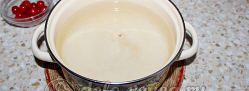 компот из вишни и черной смородины. Шаг 2