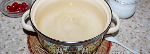 компот из вишни и черной смородины. Шаг 4