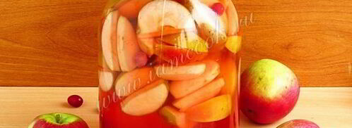 компот из яблок и кизила. Шаг 10