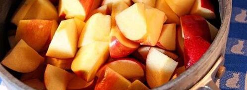 компот из яблок. Шаг 2