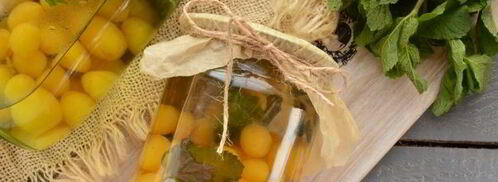 компот из желтой черешни на зиму. Шаг 9