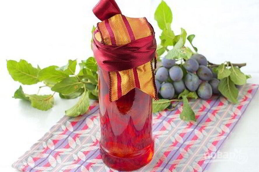 Рецепт сливового компота на зиму