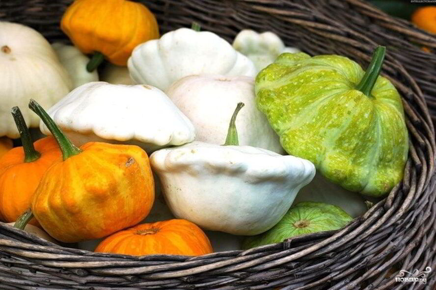 Рецепт консервированных патиссонов