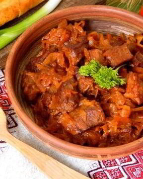 Квашеная капуста с говядиной