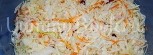 квашеная капуста с клюквой. Шаг 7