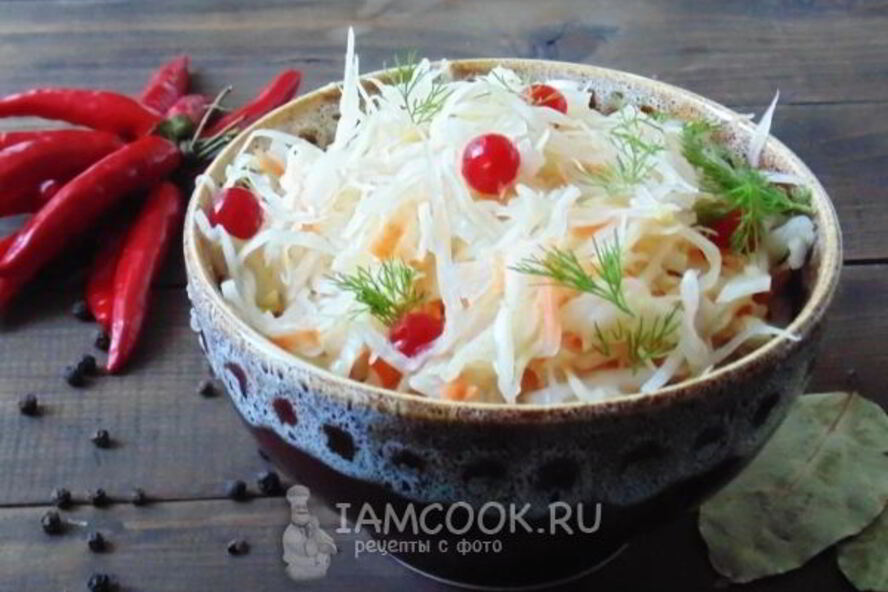 Рецепт квашеной капусты
