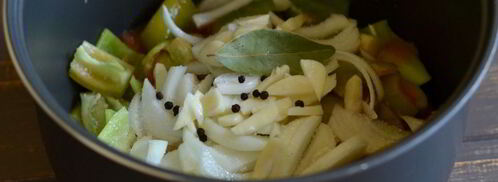 лечо в мультиварке. Шаг 5