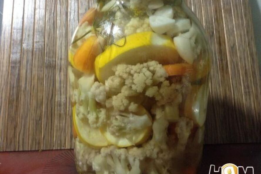 Рецепт маринованного ассорти