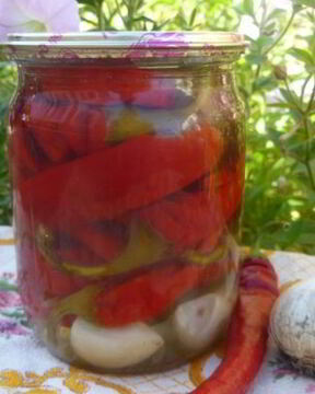 Маринованный горький перец