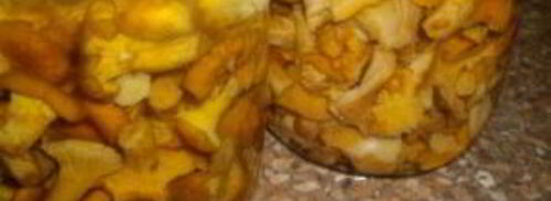 маринованные лисички с чесноком. Шаг 5