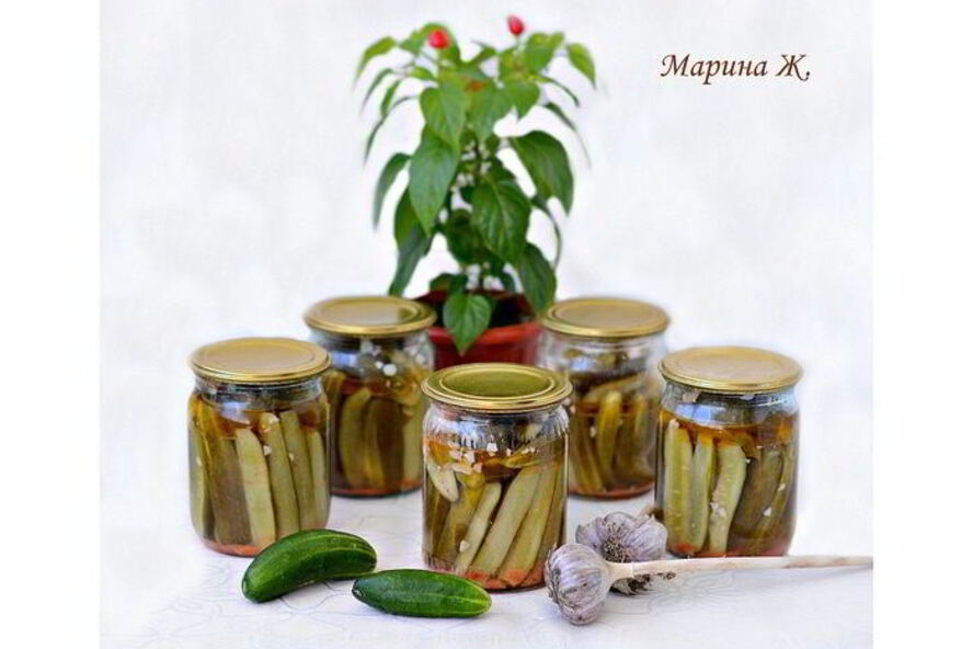 Рецепт маринованных огурчиков в собственном соку