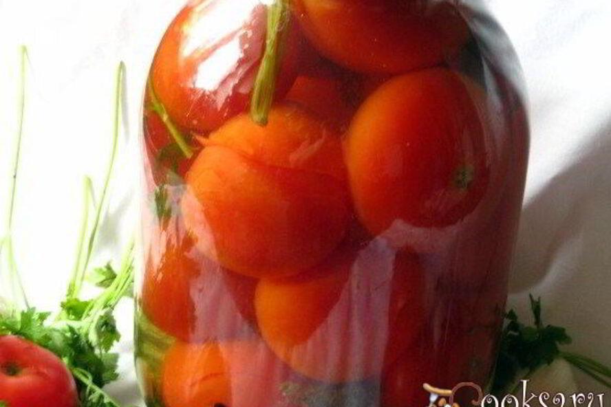 Рецепт маринованных помидоров медовых