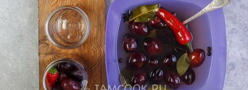 маринованные сливы угорка. Шаг 9