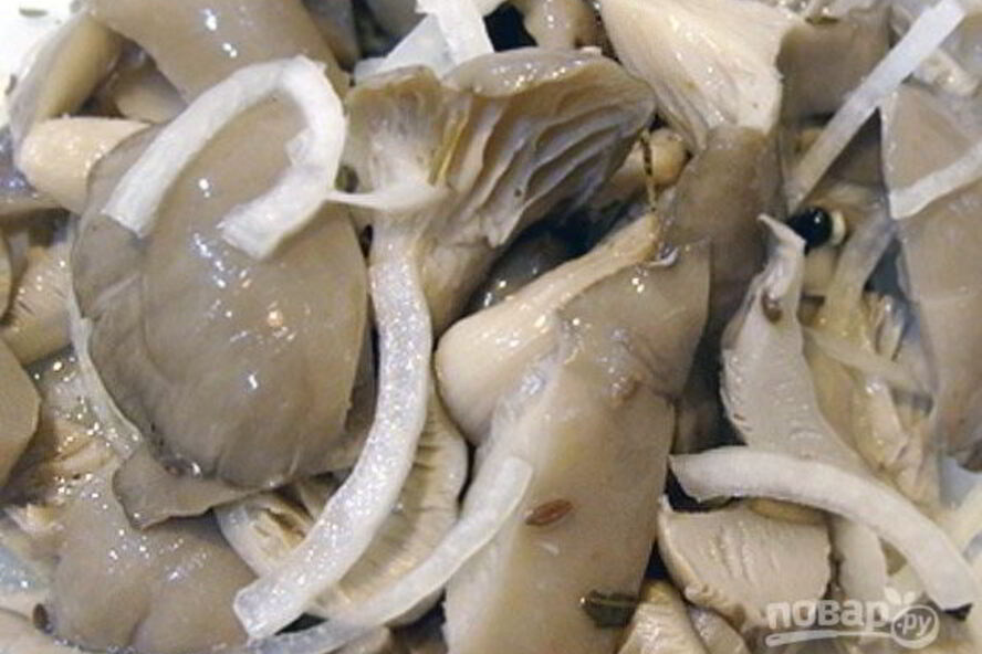 Рецепт маринованных вешенок