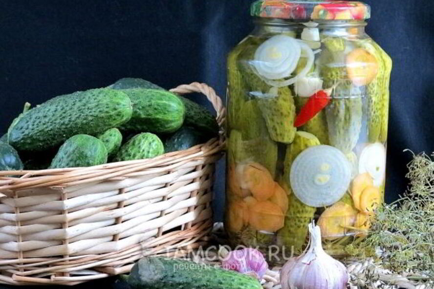 Рецепт огурцов, маринованных по-польски