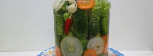 огурцы, маринованные по-польски. Шаг 7