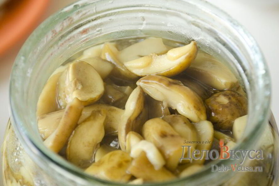 Рецепт польских грибов маринованных