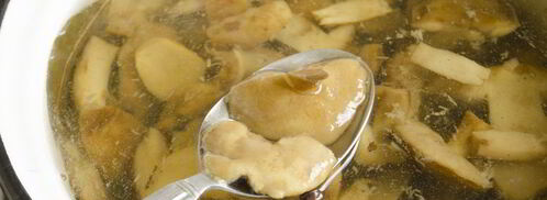 польские грибы маринованные. Шаг 3