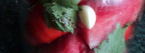 помидоры маринованные с арбузом. Шаг 2