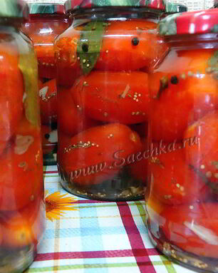 Помидоры маринованные