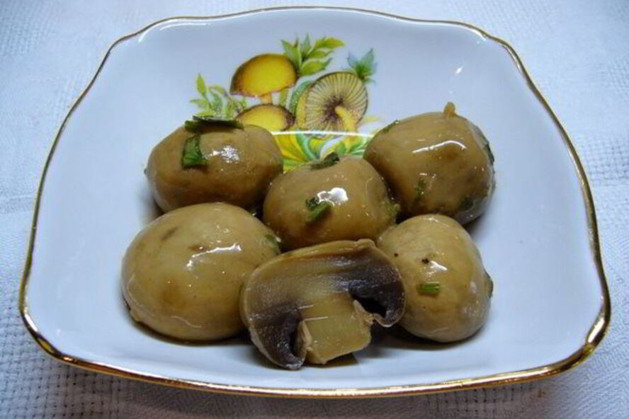 Рецепт шампиньонов маринованных