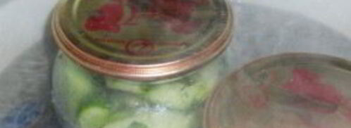 огурцы в чесночном соусе на зиму. Шаг 3