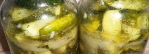 огурцы в чесночном соусе на зиму. Шаг 4