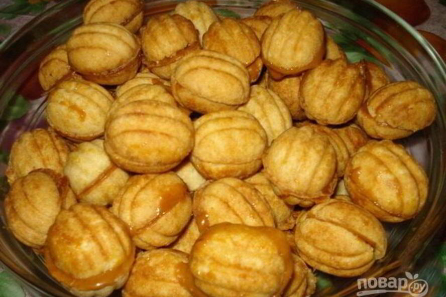 Рецепт орехов со сгущенкой