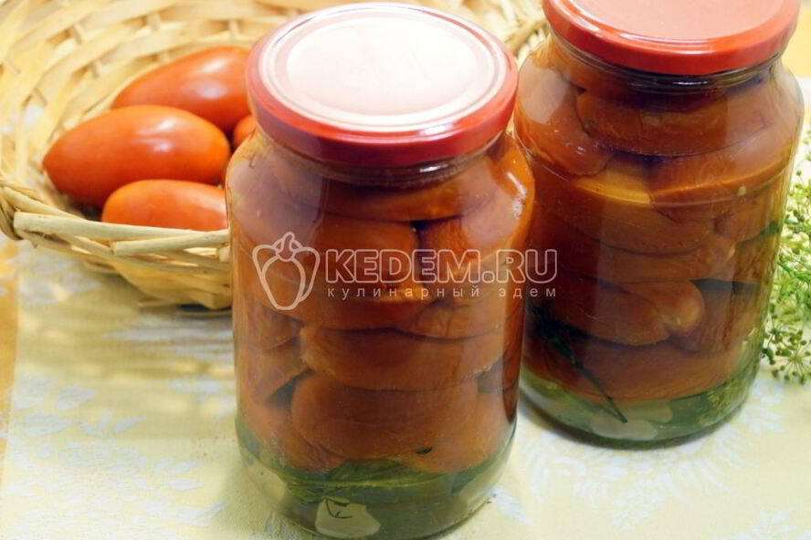 Рецепт помидоров в желе на зиму
