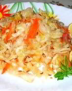 Быстрая капуста горячим способом в рассоле