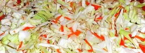 быстрая капуста горячим способом в рассоле. Шаг 5