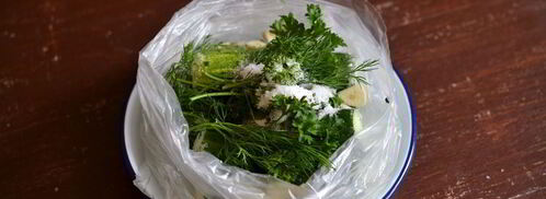 быстрые малосольные огурцы. Шаг 6