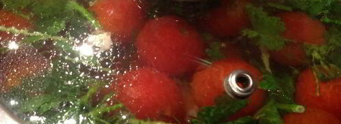 быстрые малосольные помидоры. Шаг 4