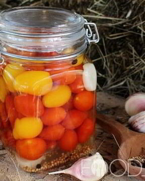 Консервированные помидоры черри