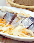 Малосольная селедка