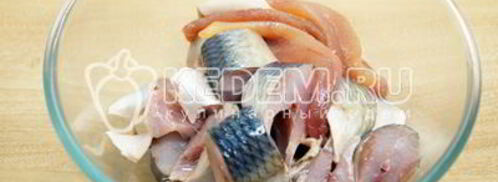 малосольная селедка. Шаг 5