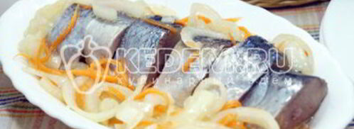 малосольная селедка. Шаг 11