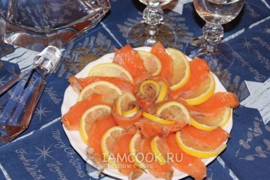 Рецепт малосольной семги по-скандинавски