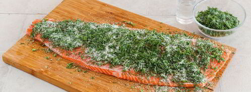 малосольный лосось. Шаг 2