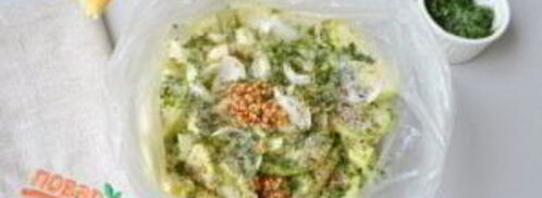 малосольные кабачки хрустящие. Шаг 3