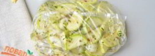 малосольные кабачки хрустящие. Шаг 4